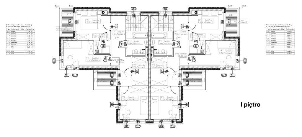 Bliźniak 140/480 m2, Glinianka, Wiązowna - Pełny obrazek: 5/5