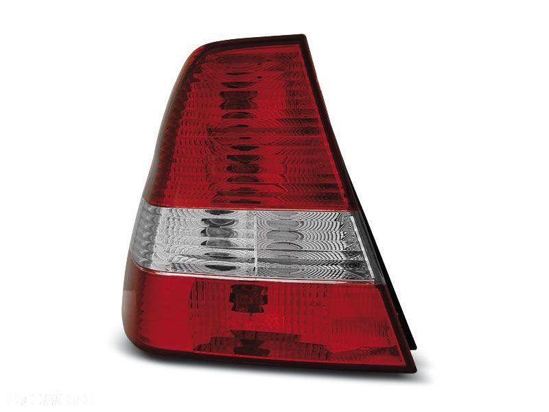 LAMPY TYLNE BMW E46 COMPACT 01-04 RED WHITE - 1