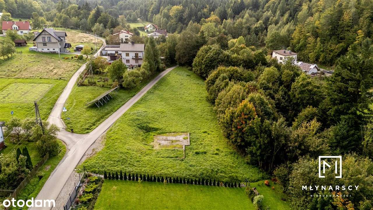 Widokowa działka budowlana z lasem | 21 a Lipowa-2