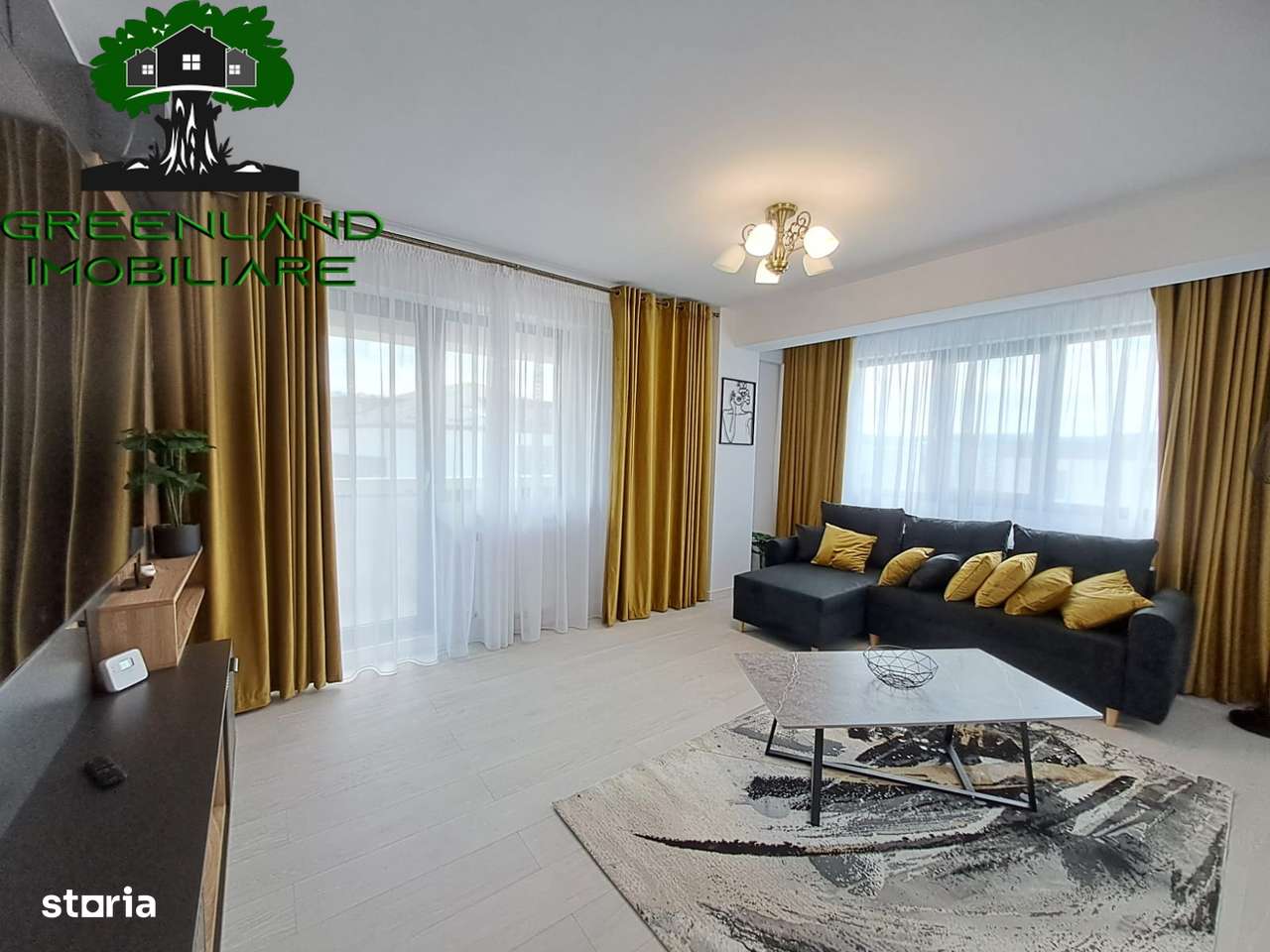 Ap 2 Camere, Mobilat si Utilat, 67 mp, Etaj 3/5, Bloc NOU,Bucium Visan - Imagine principală: 5/20