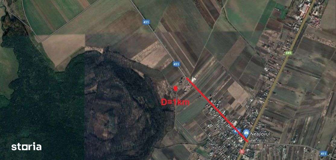 Calugareni 700mp,zona rezidentiala variante /asociere/inchiriere. - Imagine principală: 2/3