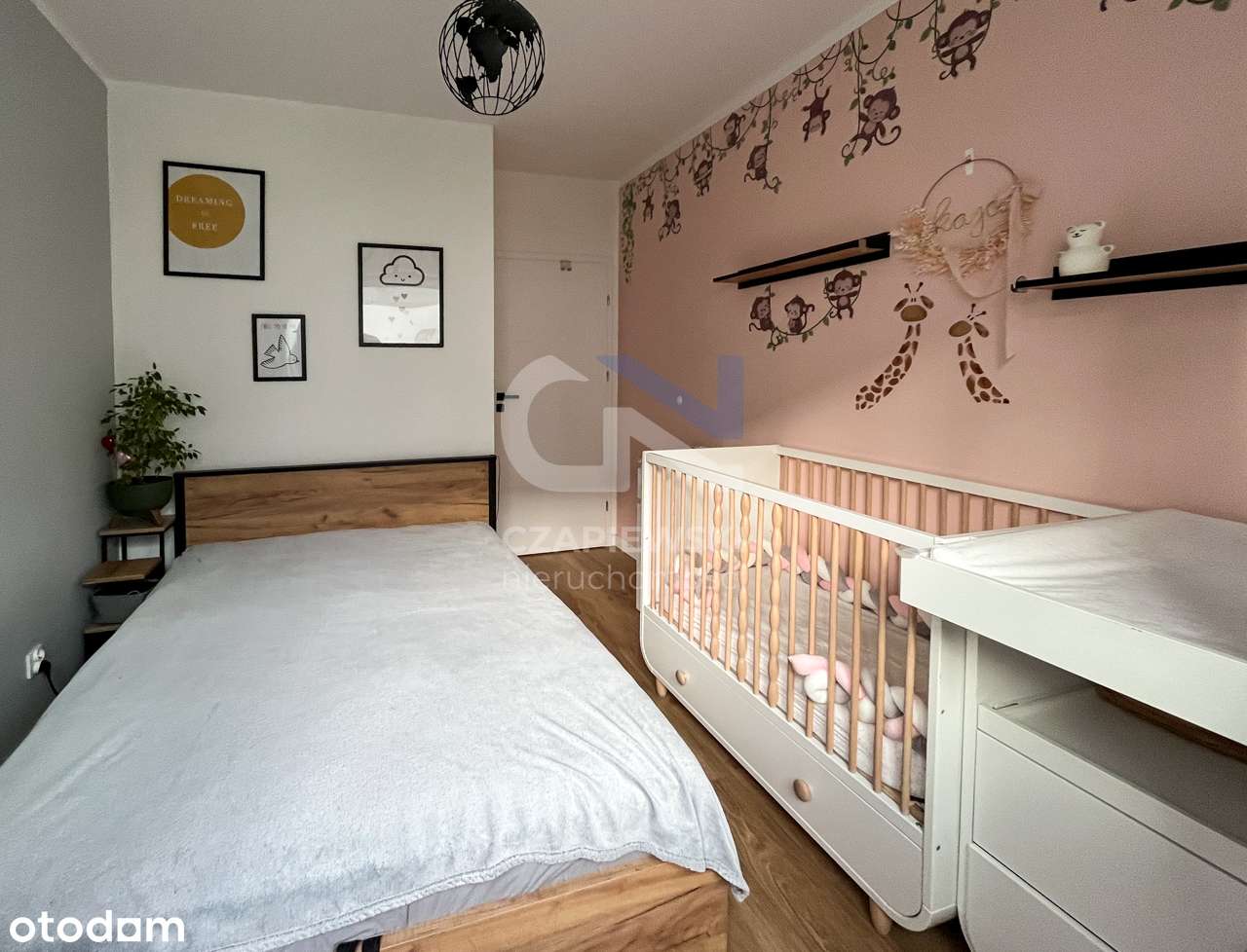 Krzyki/Jagodno,2pok,44m2,ogród43m2-wysoki parter,garaż,winda,2021-10