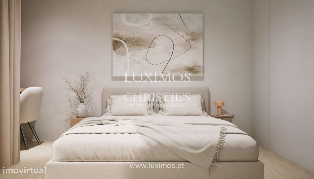 Cais de Leça: apartamento T2 com varanda à venda em Leça da Palmeir - Grande imagem: 5/14