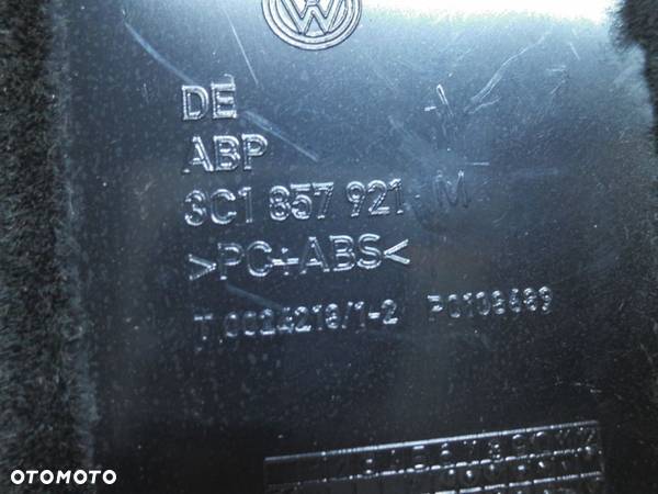 SCHOWEK PÓŁKA KIEROWCY VW PASSAT B7 CC 3C1857921M - 3