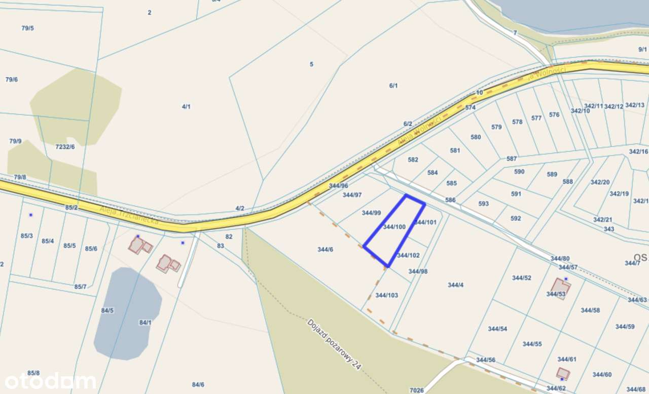 Działka przy Jeziorze Logo I Straduń I gm. Trzcianka-2