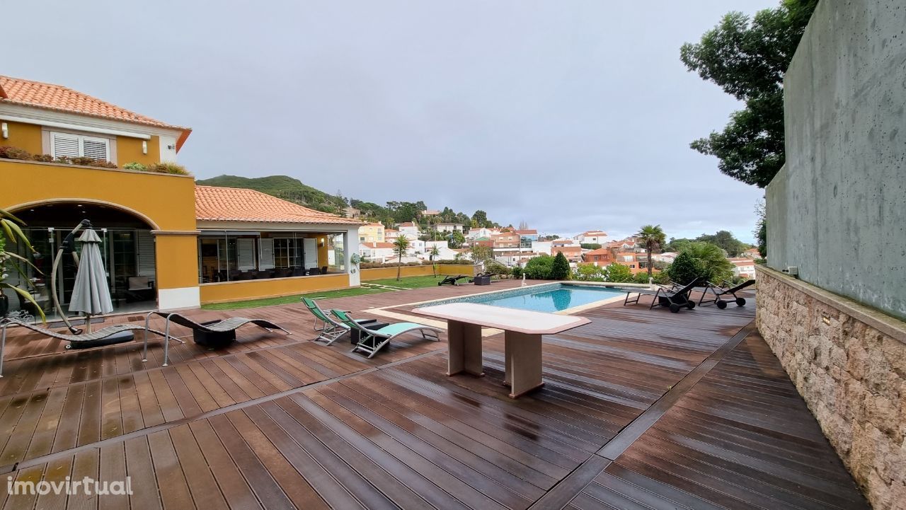 Moradia Cascais V5 lote de 2260 m2 com vista mar Malveira da Serra