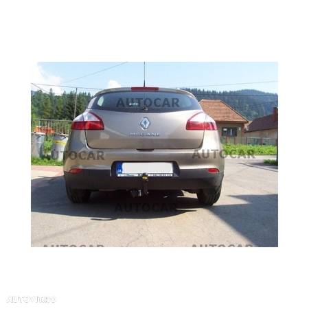 Carlig de remorcare pentru Renault MEGANE - 5usi. - sistem semidemontabil -cu suruburi  din 2009 - 7