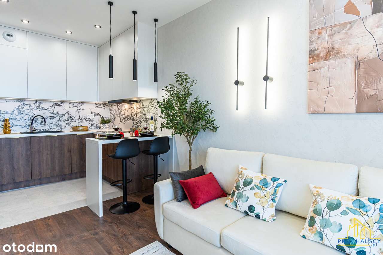 Nowoczesne 2-pok. umeblowane mieszkanie 14 piętro, piękny widok bezPCC-5