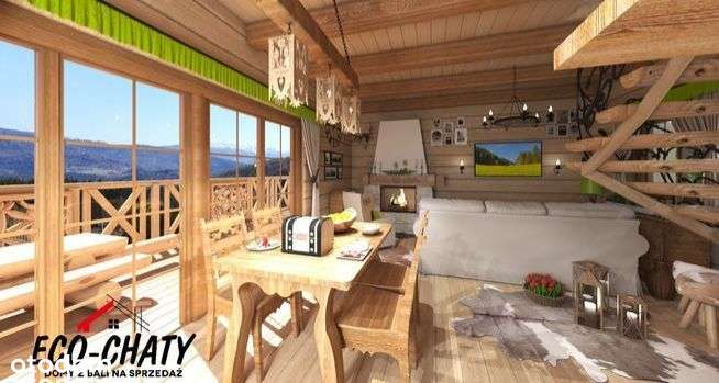 Inwestycja osiedle 8 domów z bali z działką Zawoja-13