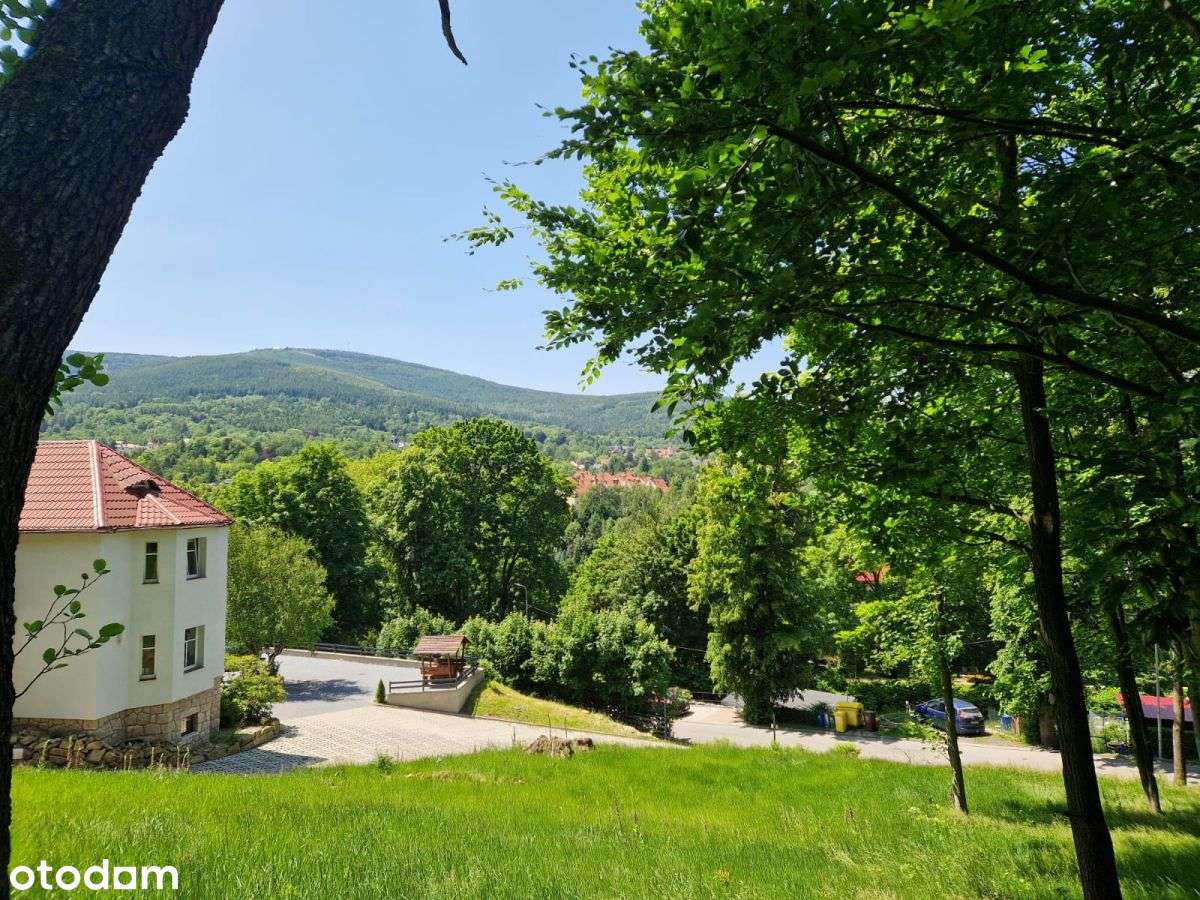 Działka z widokiem w zacisznej części uzdrowiska - Pełny obrazek: 3/5