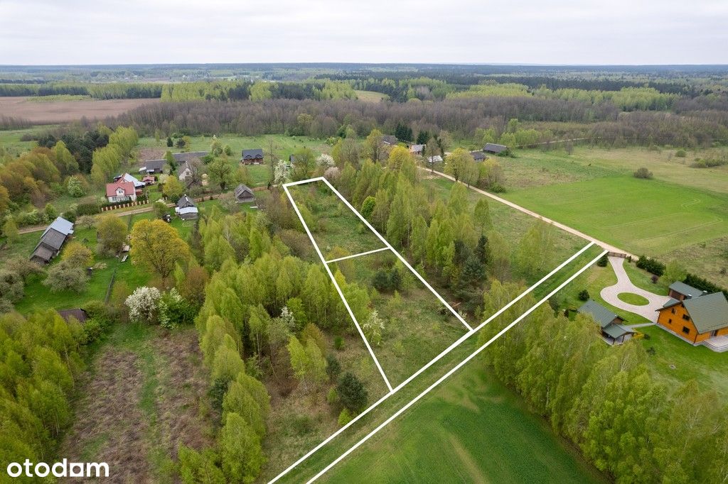 **Malownicze działki w dolinie rzeki Słoja 2200 m2