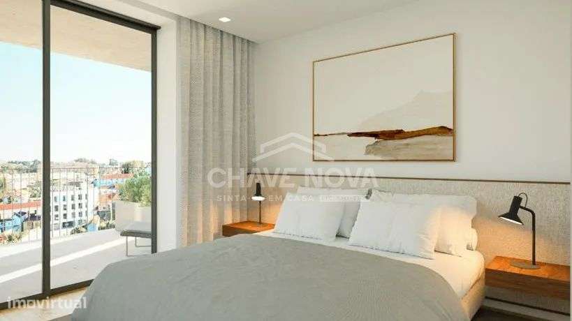 Apartamento T1 novo em Santa Marinha no piso 4-SD/04732/MH-8