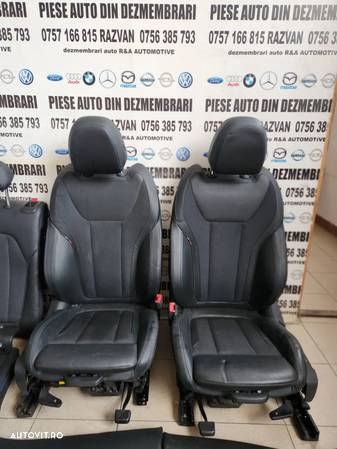 Interior Complet M Pack Scaune Bancheta Semi Piele Bmw X3 G01 Volan Stanga Cu Incalzire - Dezmembrari Arad - 6