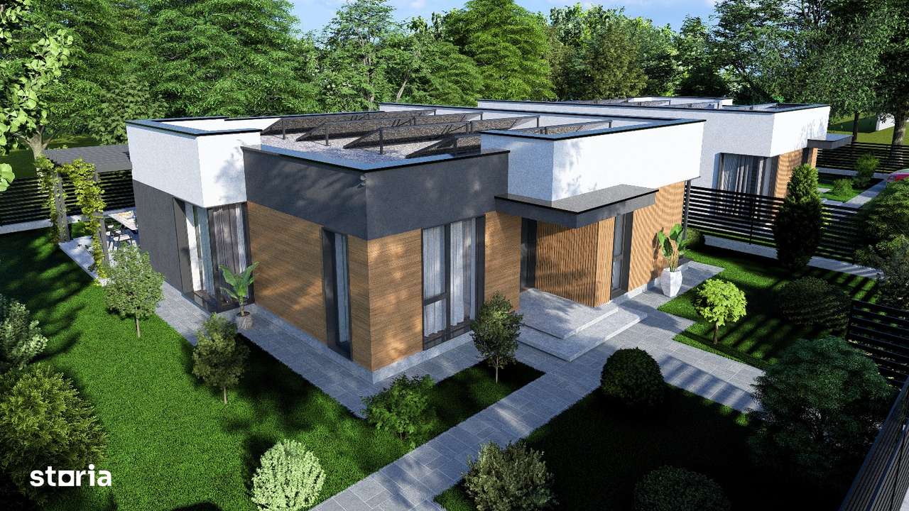 Casa individuala / 4 camere / 142 mpu / 200m de padure/ Balotesti-6