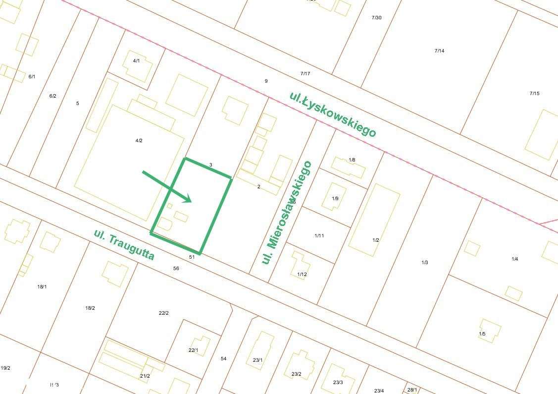 Działka w mieście - Pełny obrazek: 3/5