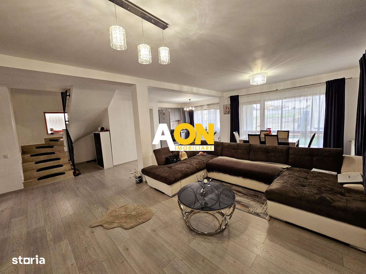 Casa 4 camere, garaj, mobilata, utilata, 311 mp teren, Alba-Micesti - Imagine principală: 3/17