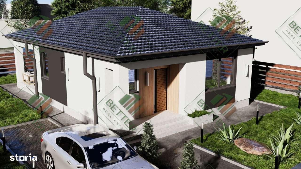 Casă Parter – 3 Camere | Complex privat| Teren 350 mp | Com. Berceni - Imagine principală: 1/12