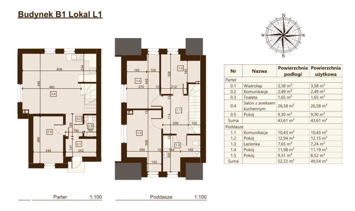 Lipowa Park IV – Gotowe bliźniaki 96 m² | 3/4-16