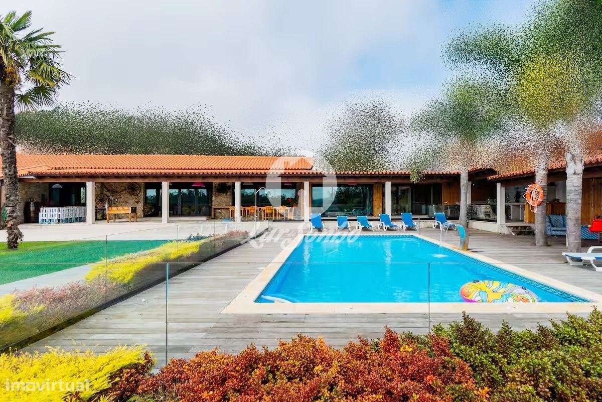 Quinta De Luxo Com 5 Quartos Piscina E 4500M De Terreno Em Vila D