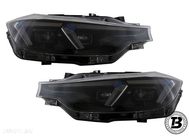 Faruri LED compatibile cu BMW Seria 3 F30 F31 G20 Design - 2