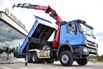 Mercedes-Benz ACTROS 3341 6x6 HMF 4220 K-4 HDS Żuraw Wywrotka Crane Kiper - 2