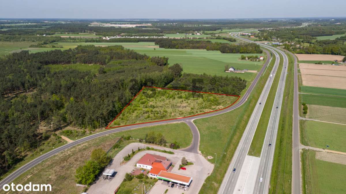 Działka Budowlana Przy S7*Wz Na Budynek Usługowy - Pełny obrazek: 4/11