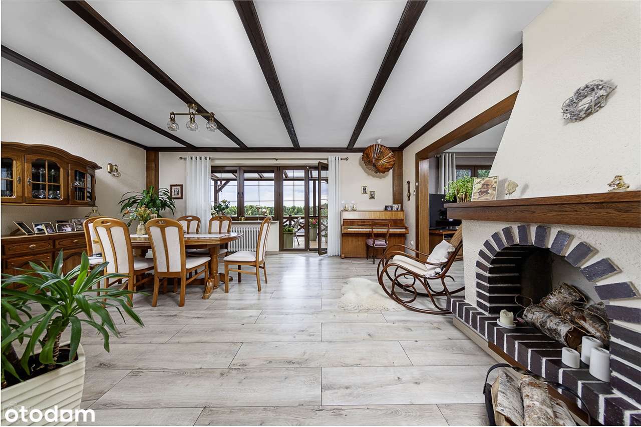 PIĘKNY DOM z dostępem do jeziora | OAZA SPOKOJU na własność-4