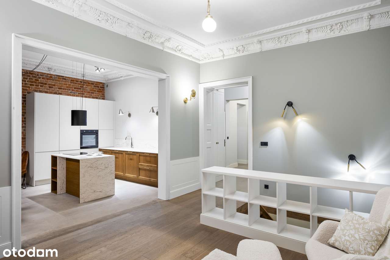 Unikat 114 m² w pięknej, odrestaurowanej kamienicy — w sercu miasta - Pełny obrazek: 2/20