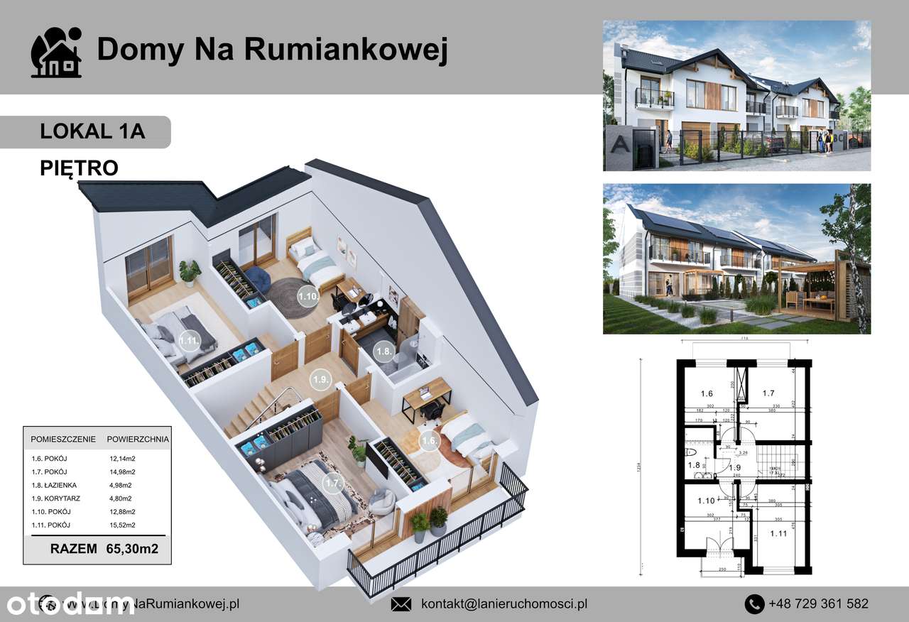 Otwocki, Wiązowna 5 pokoi blisko Warszawy GOTOWY II 26-9