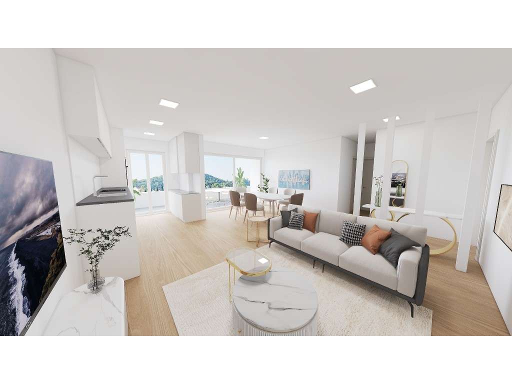 Exclusivo Apartamento T2 de Elegância Contemporânea em Corredoura S...-8
