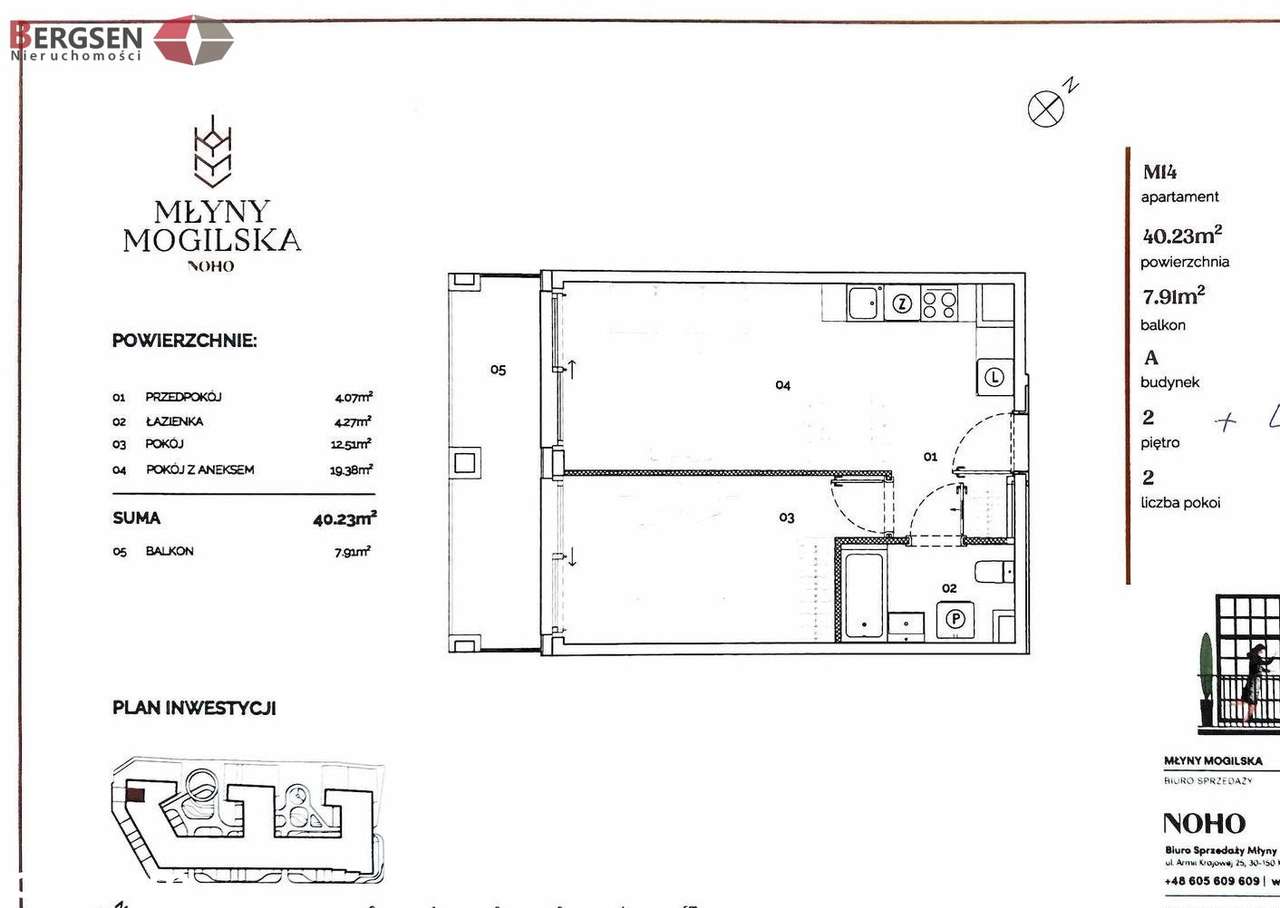 Nowoczesne, ustawne, duży balkon, premium-2
