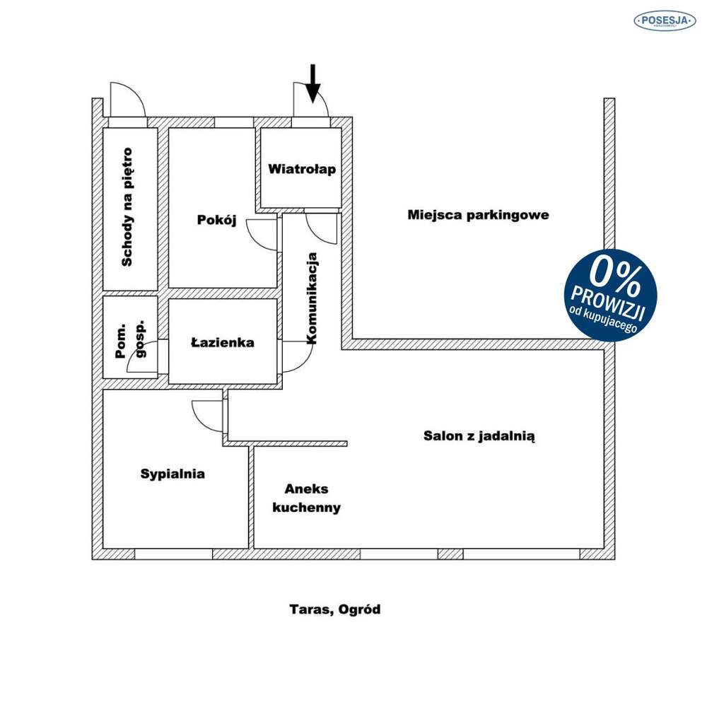 Nowoczesne mieszkanie z ogródkiem w Niedobczycach-4