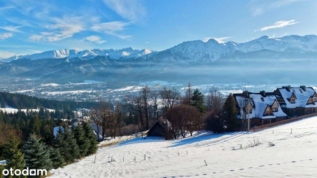 Działka widokowa z projektem domu - Pająkówka-0