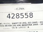 LICZNIK SUZUKI SWIFT III (MZ, EZ) 2005 - 2022 1.3 (RS 413) 68 kW [92 KM] benzyna 2005 - 2022 - 6