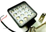 LAMPA ROBOCZA DIODOWA 16 LED 48W HALOGEN 12V-24V - 2