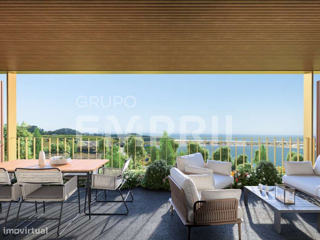 T2 C/ Terraço e Piscina Marina Douro - Grande imagem: 4/14