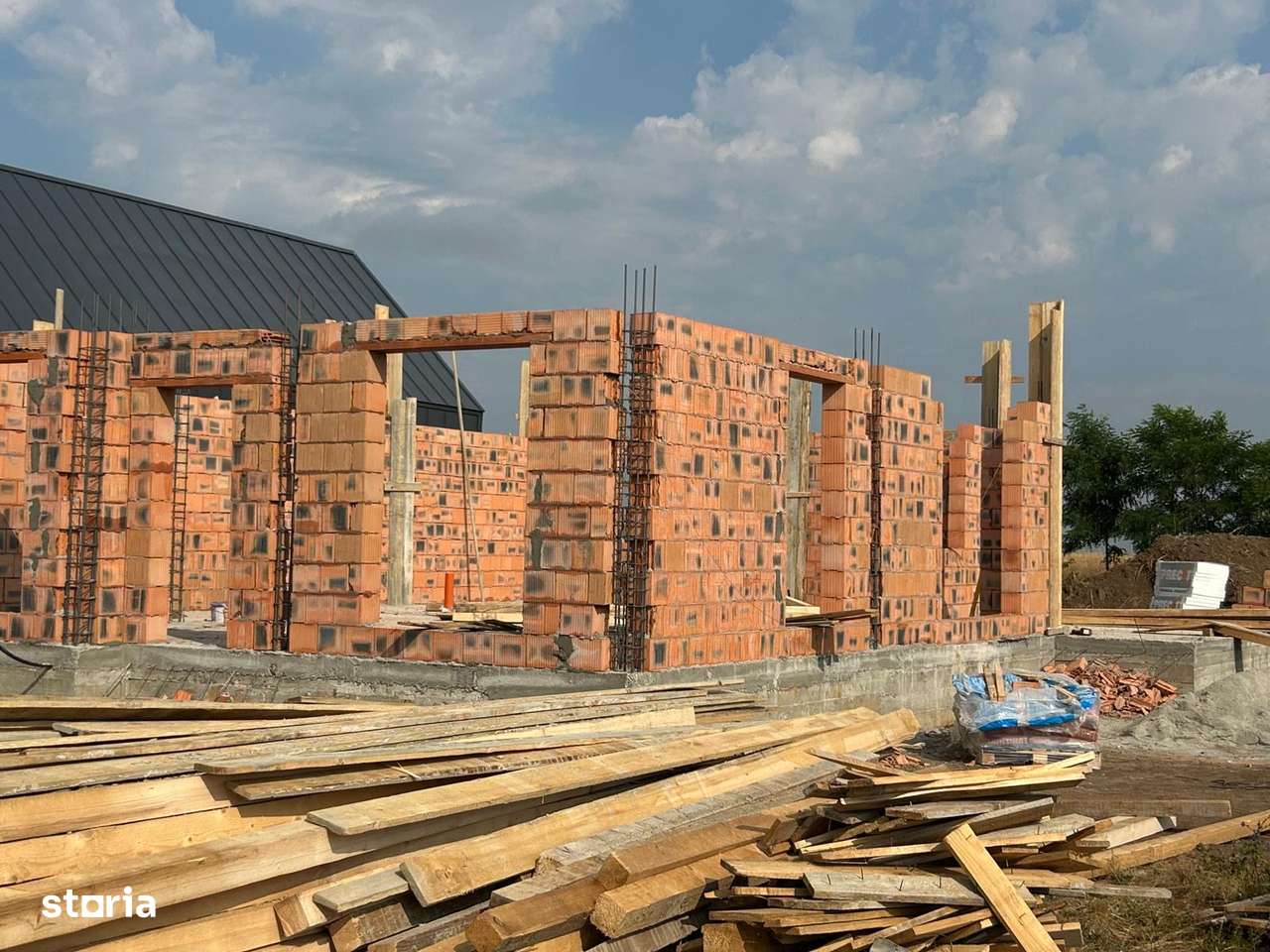 Casa Denver, nou-nouță, teren 550/1100mp, 4 camere, un singur nivel-2