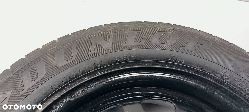 KOŁO DOJAZDOWE TOYOTA AURIS II DUNLOP 195/60 R15 - 2