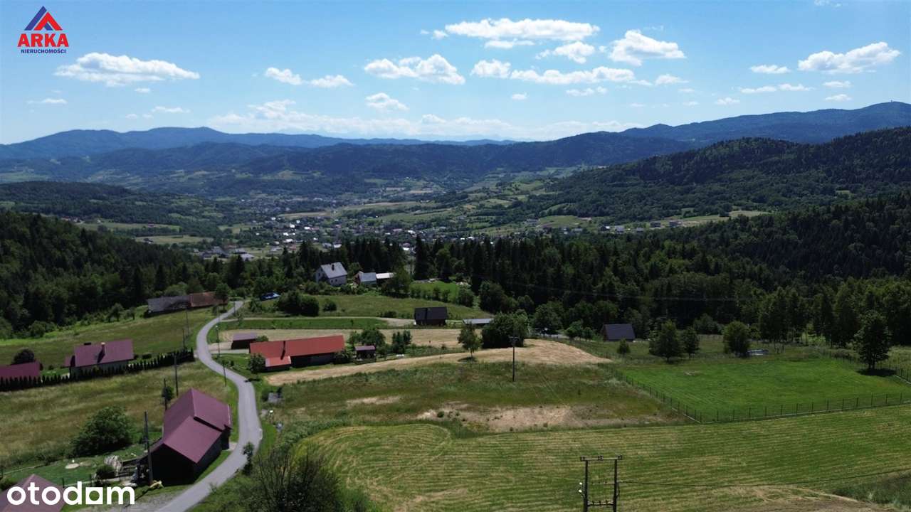 Działka budowlana z panoramą Gorców-6