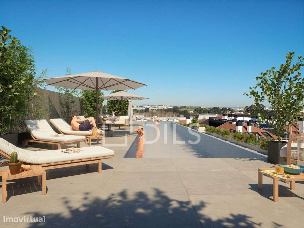 Apartamento T2 em novo empreendimento em Alvalade - Grande imagem: 3/40