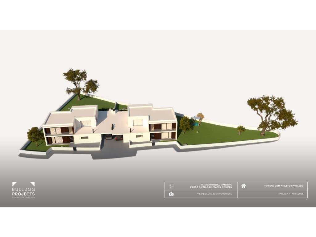 Parcela A | Terreno com projeto para Moradias T5-12