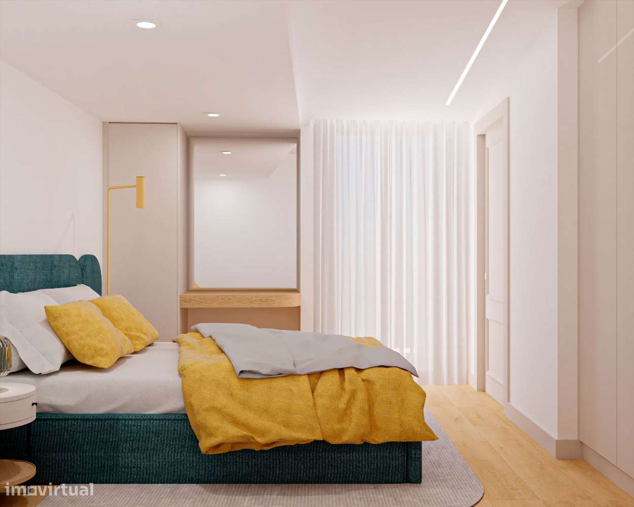 APARTAMENTO T3  com terraço novo, Situado no Bairro Novo, junto à p... - Grande imagem: 5/25