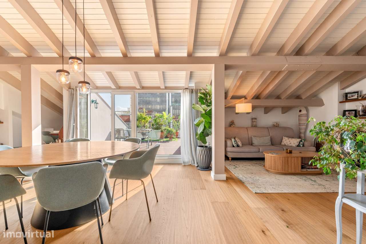 Apartamento T2 com 4 terraços e garagem nas Avenidas Novas, Lisboa - Grande imagem: 5/60