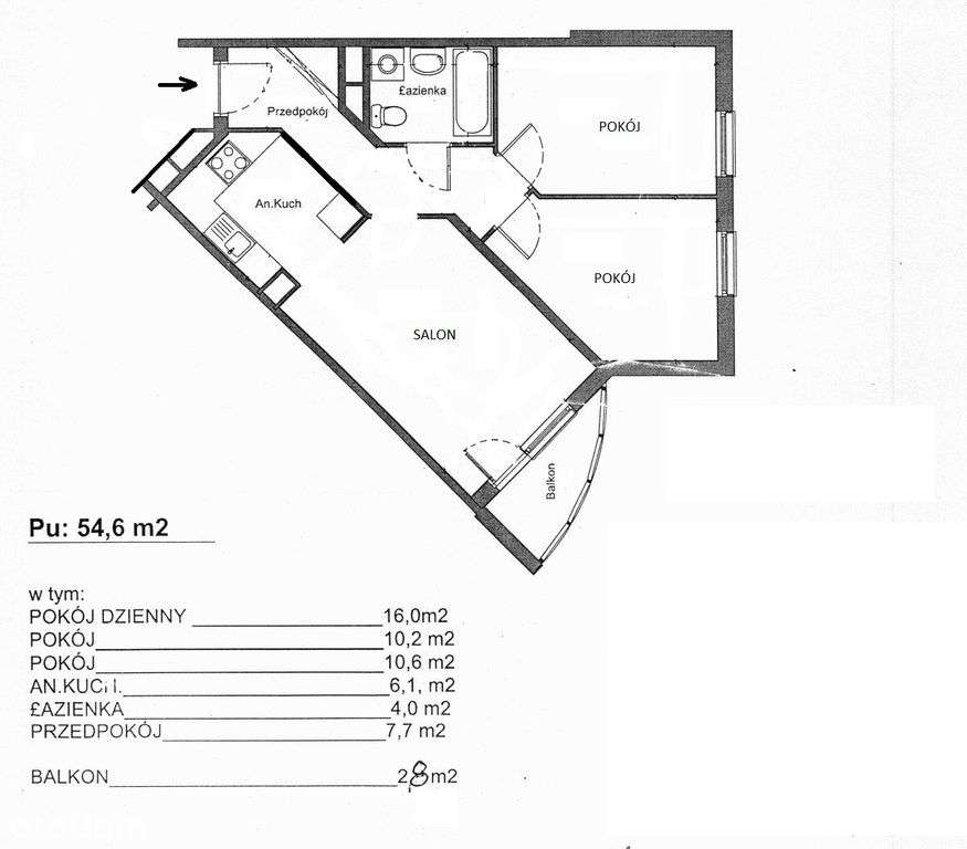 Ładne mieszkanie w atrakcyjnej cenie !-10