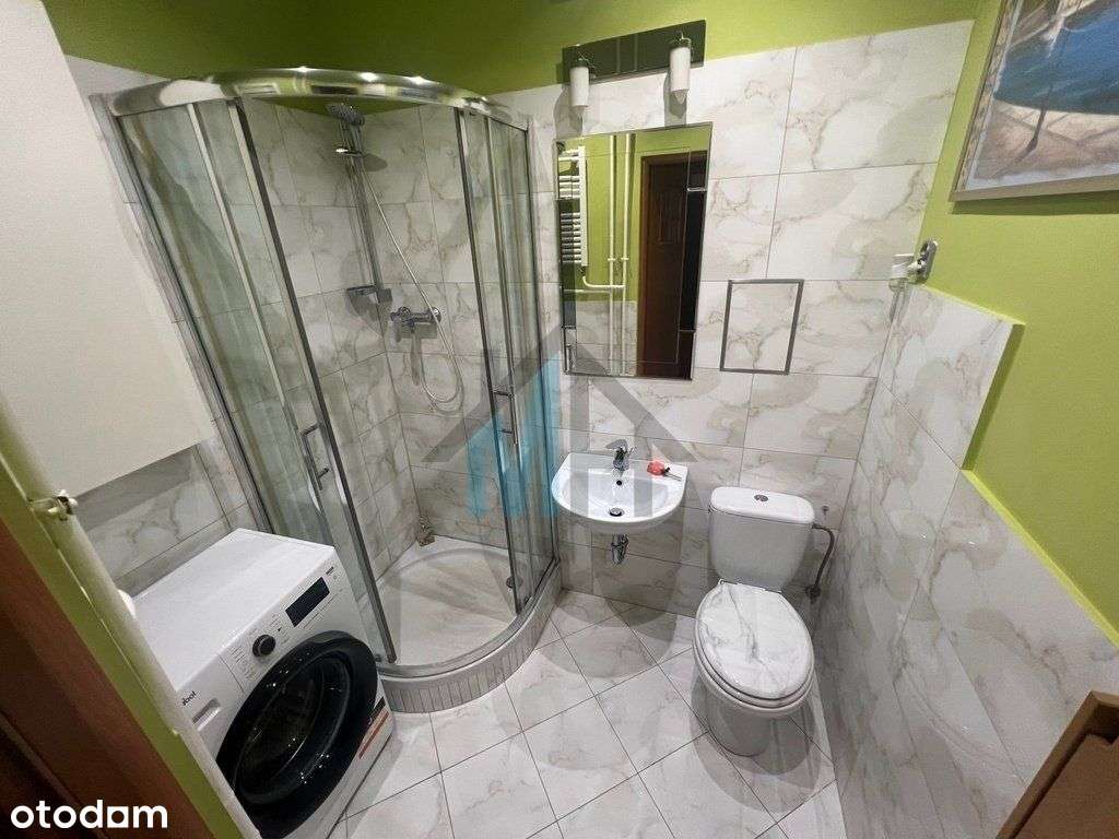 Metro!2 pokoje z balkonem, Cegła, niski budynek!-15