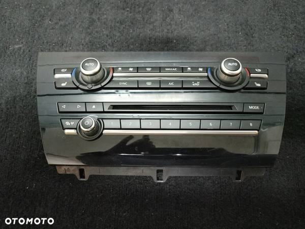 PANEL KLIMATYZACJI RADIO PRZYCISKI BMW X6 F16 4.0 XDRIVE 2015 2016 2017 - 1