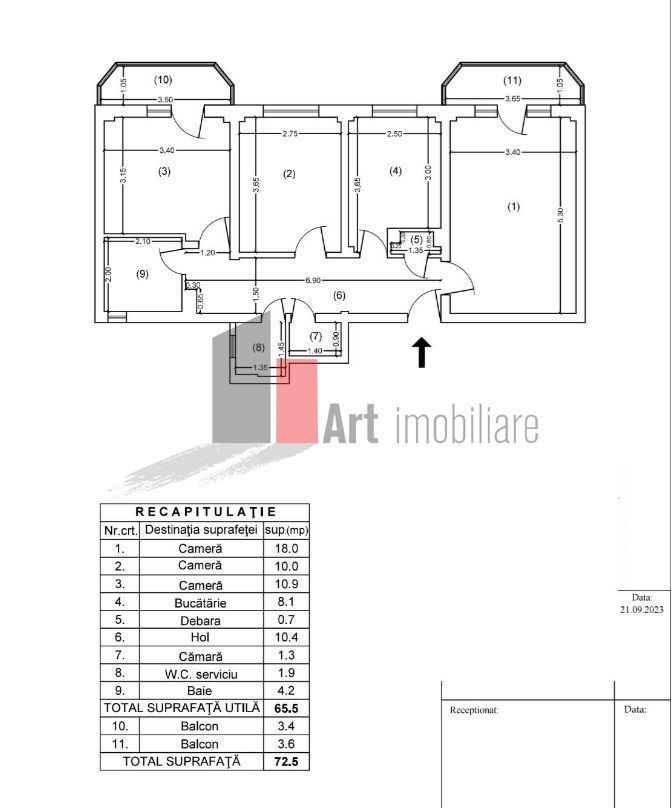 APARTAMENT DE 3 CAMERE-PARCUL CIRCULUI, BARBU VACARESCU