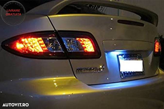 Stopuri LED Mazda 6 Sedan GG1 (08.2002-08.2007) Negru- livrare gratuita - 11