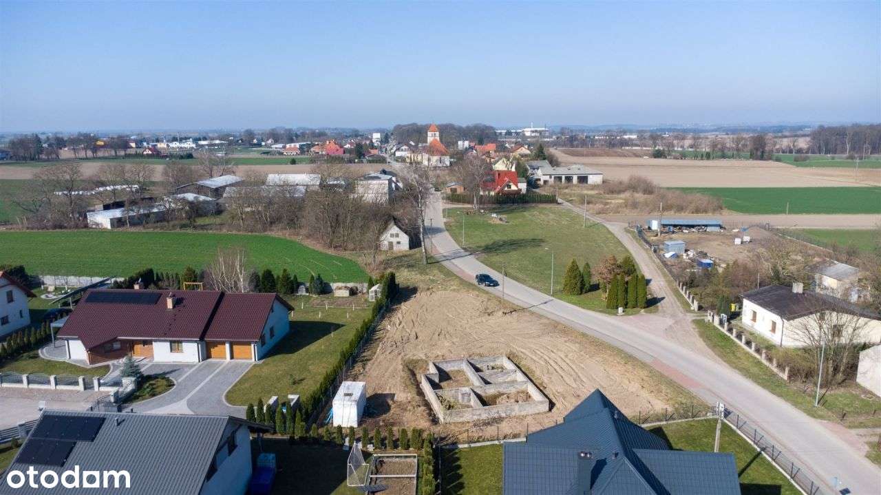 Działka z rozpoczętą budową - Gwiździny - Pełny obrazek: 5/11