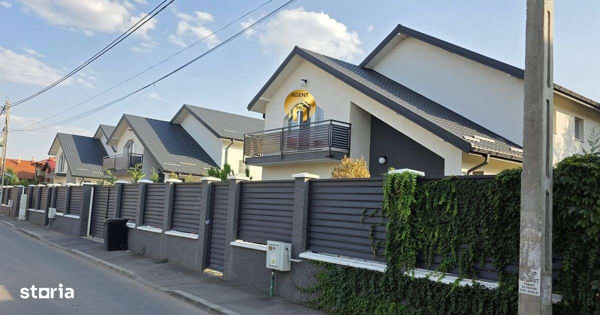 Vila in Bragadiru 4 camere, 413mp teren, LUX-2